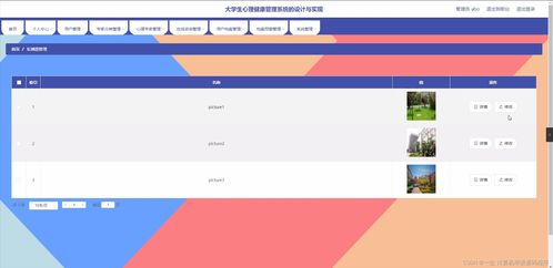 基于Spring Boot的大学生心理健康管理系统设计与实现